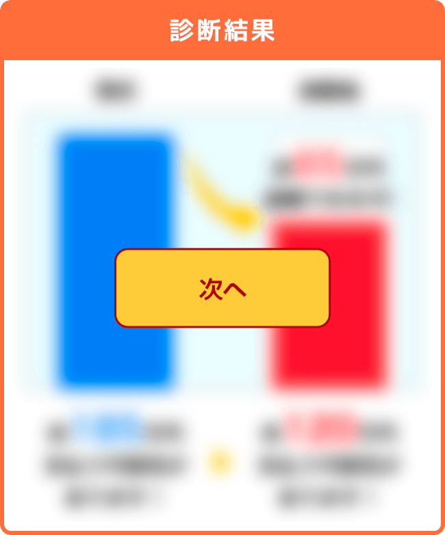 診断結果　次へ